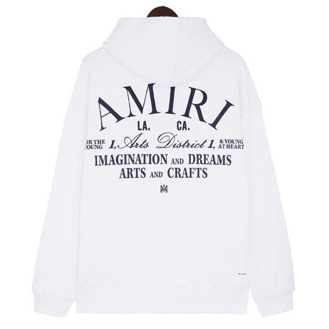 AMIRI Logo-Appliquéd Embroidered Cotton-Jersey Hoodies