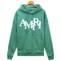 AMlRl logo-applique cotton Hoodies