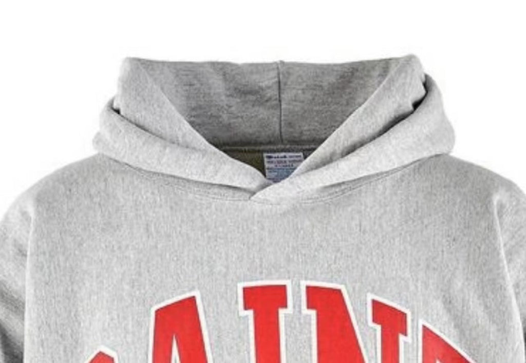 Saint Michael Logo-Print Cotton-Blend Jersey Hoodie