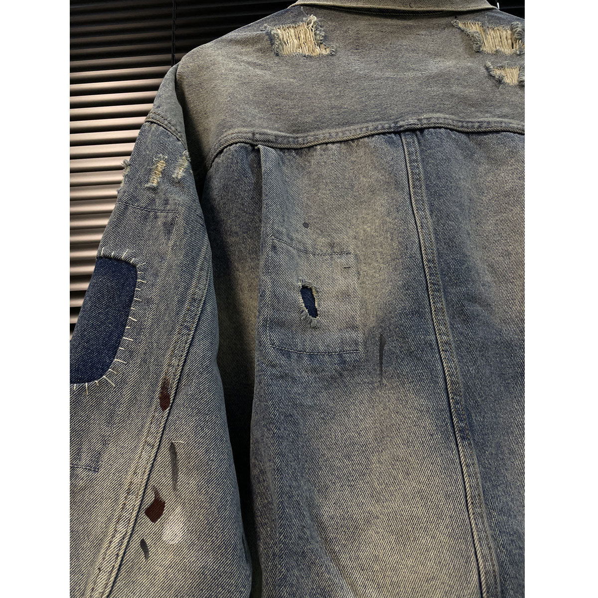 SAINT MICHAEL  Flap Pockets Denim Jacket