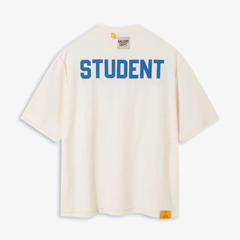 GALLERY DEPT. Reversible Crop T-Shirt "Student Coach"