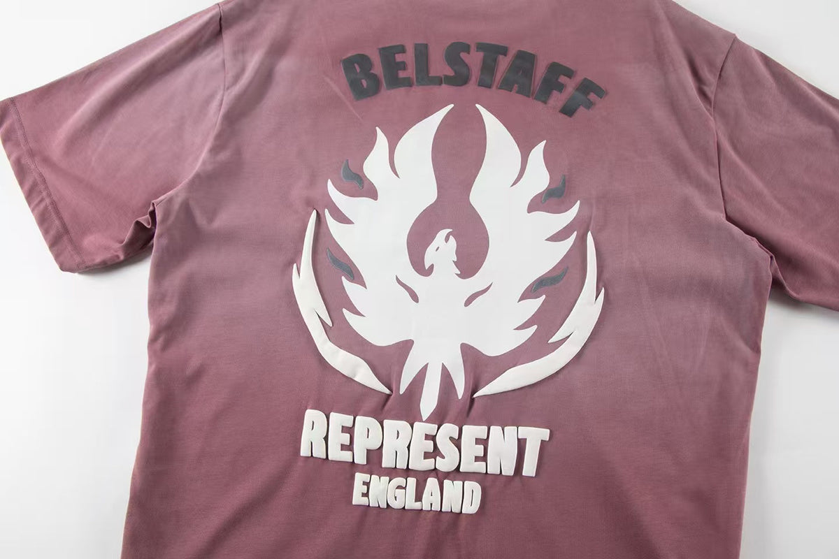 Represent X Belstaff Flame Phoenix T-Shirt