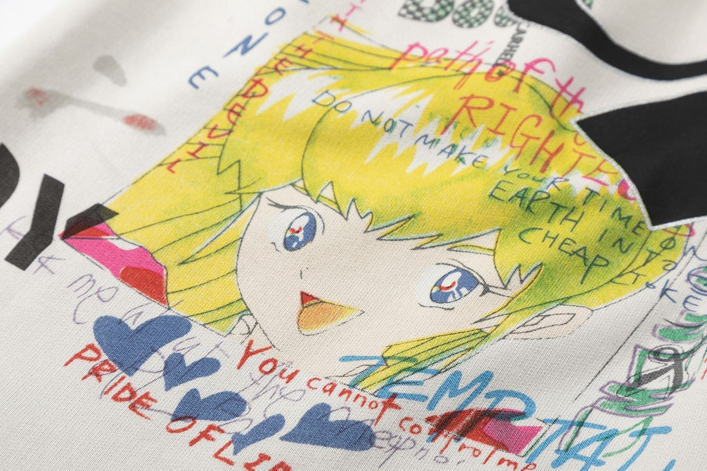 SAINT MICHAEL X Takashi Murakami  Graff Sweatshort