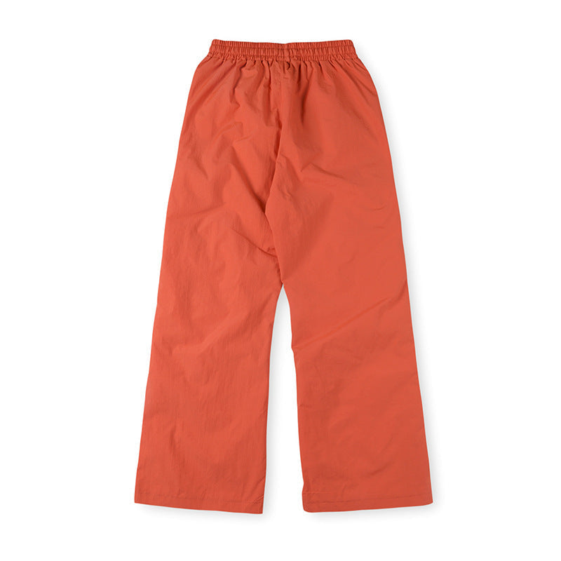SAINT VANITY  Nylon Hooded Track  Pants “Orange”