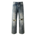 Purple Brand Crystal Diamond Jeans #9131