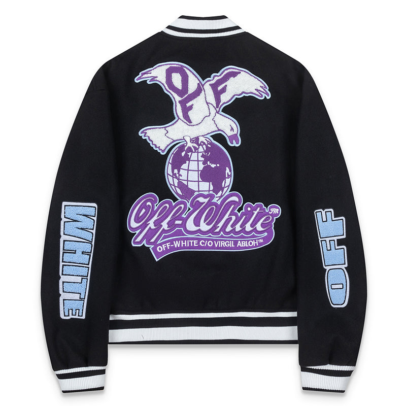 OFF WHITEEagle Wool Varsity Jacket