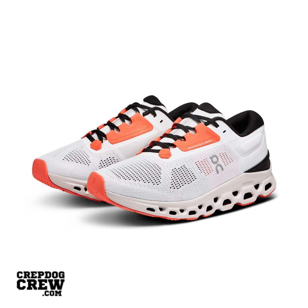 ON RUNNING CLOUDSTRATUS 3 Undyed White Sand Orange (W)