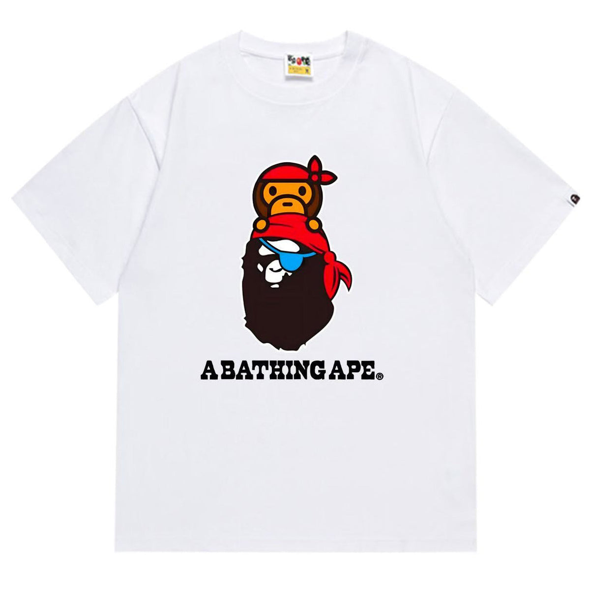 BAPE Ape Head Pattern Tee