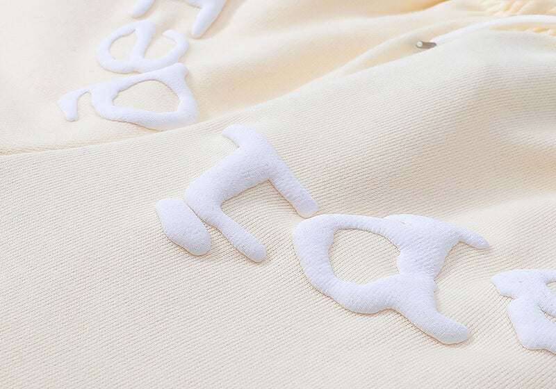Sp5der Logo Foam Printing Pant-Apricot #8310